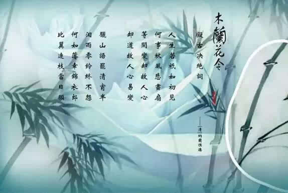 最愁人,灯欲落,雁还飞——读纳兰容若词中的愁绪与离别